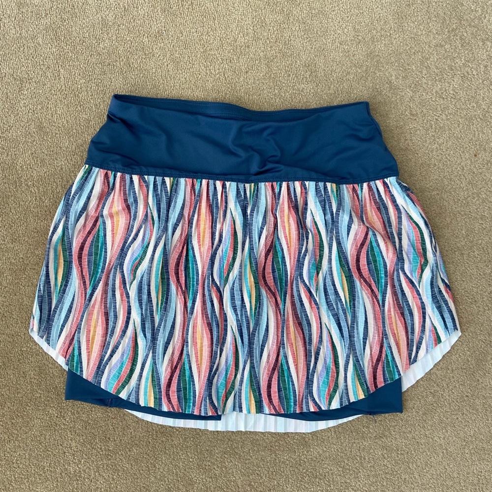 Lucky in Love pleated skort